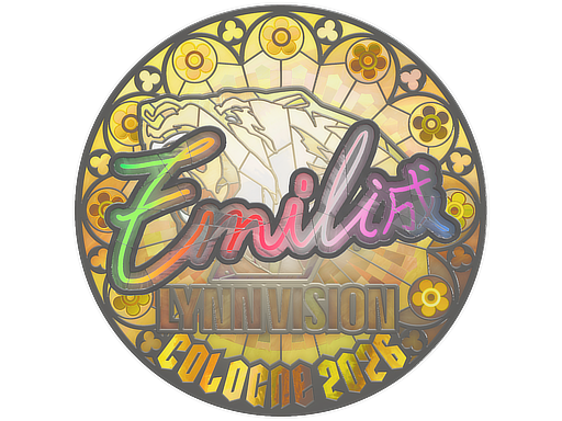 Item Sticker | EmiliaQAQ (Holo) | Cologne 2026