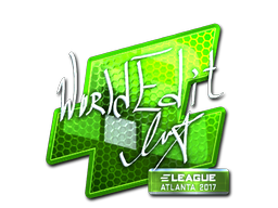 Item Sticker | WorldEdit (Foil) | Atlanta 2017