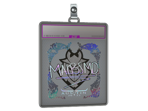 Item Sticker Slab | malbsMd (Holo) | Austin 2025