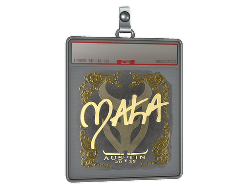 Item Sticker Slab | Maka (Gold) | Austin 2025