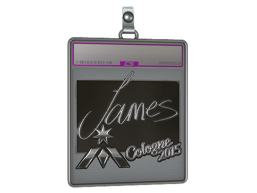 Item Sticker Slab | James (Foil) | Cologne 2015