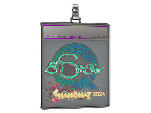 Item Sticker Slab | aliStair (Holo) | Shanghai 2024