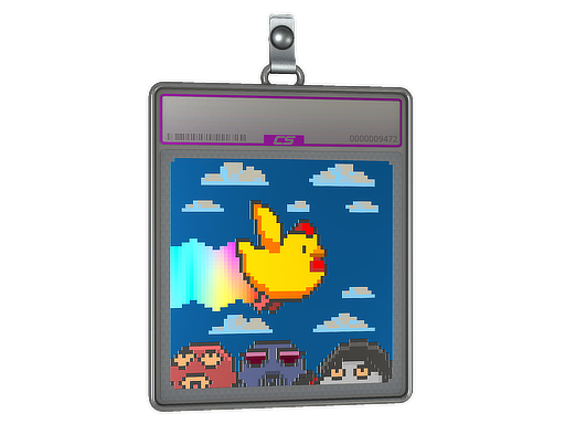 Item Sticker Slab | Eyes In The Sky (Foil)