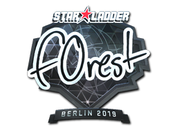 Item Sticker | f0rest (Foil) | Berlin 2019