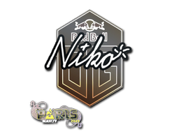 Item Sticker | niko  | Paris 2023