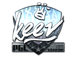 Item Sticker | keev (Foil) | Krakow 2017