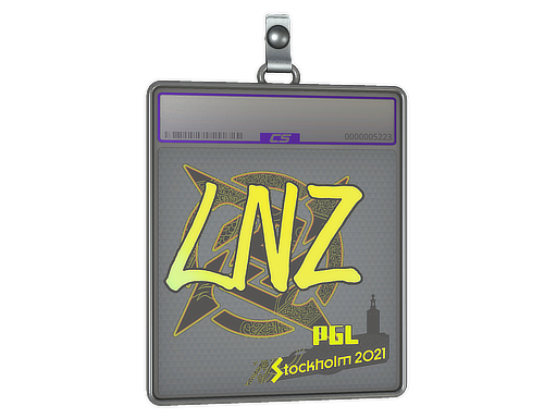 Item Sticker Slab | LNZ (Holo) | Stockholm 2021