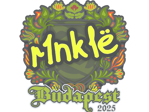 Item Sticker | r1nkle | Budapest 2025