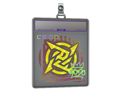 Item Sticker Slab | Ninjas in Pyjamas (Holo) | 2020 RMR