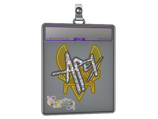 Item Sticker Slab | apEX (Glitter) | Paris 2023