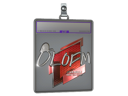 Item Sticker Slab | olofmeister (Foil) | Boston 2018
