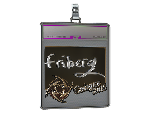 Item Sticker Slab | friberg (Foil) | Cologne 2015