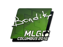 Item Sticker | bondik | MLG Columbus 2016