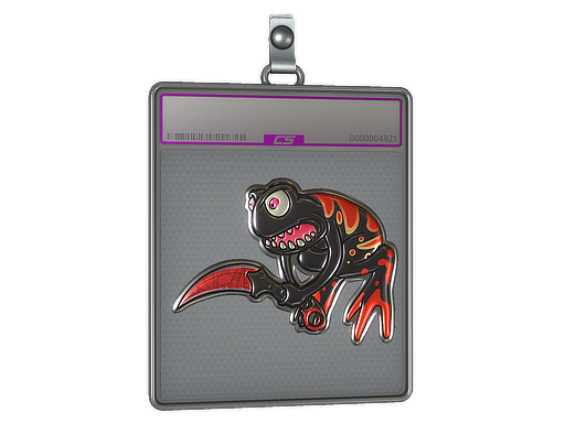 Item Sticker Slab | Crimson Web Poison Frog (Foil)