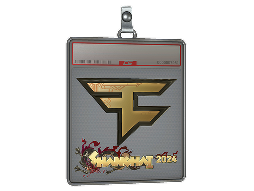 Item Sticker Slab | FaZe Clan (Gold) | Shanghai 2024