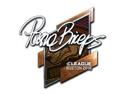 Item Sticker | pashaBiceps (Foil) | Boston 2018