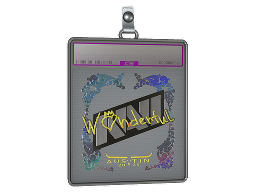 Item Sticker Slab | w0nderful (Holo) | Austin 2025