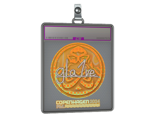 Item Sticker Slab | gla1ve (Holo) | Copenhagen 2024