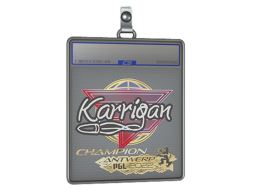 Item Sticker Slab | karrigan (Champion) | Antwerp 2022