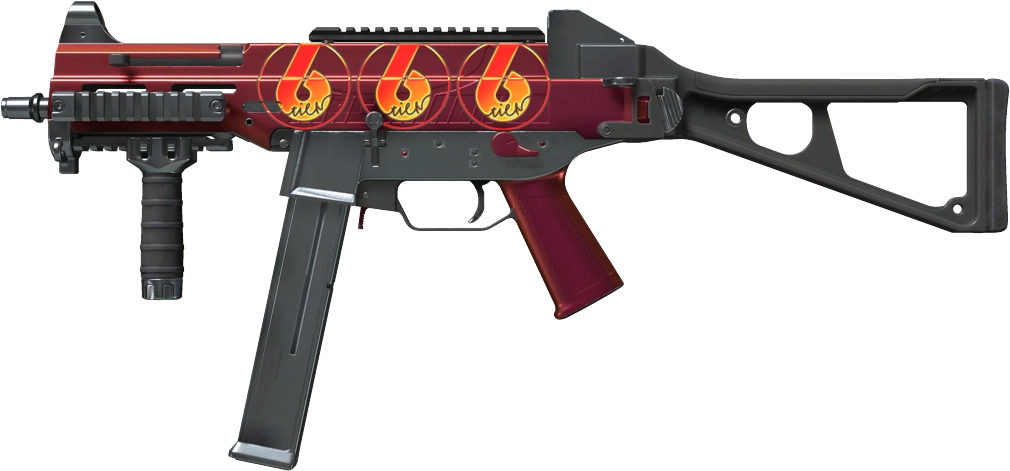 Item UMP-45 | Crimson Foil