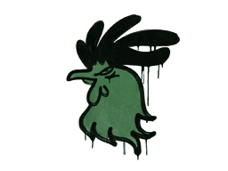 Item Graffiti | Cocky (Jungle Green)