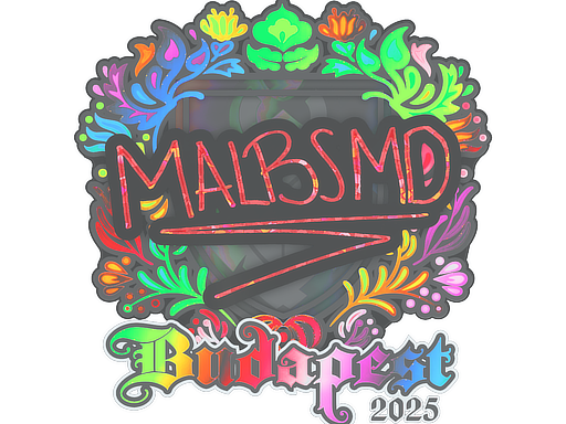 Item Sticker | malbsMd (Holo) | Budapest 2025
