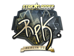 Item Sticker | RpK (Gold) | Berlin 2019