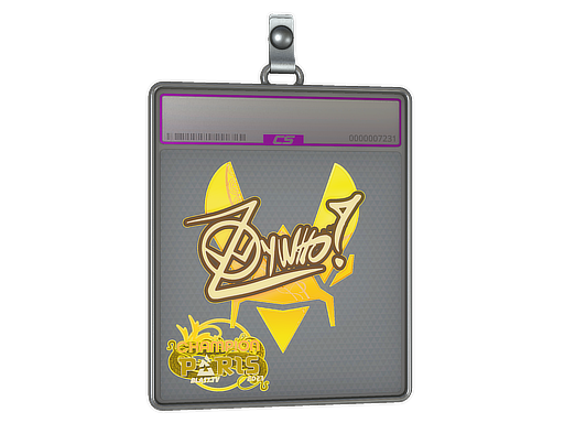Item Sticker Slab | ZywOo (Holo, Champion) | Paris 2023