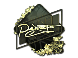 Item Sticker | Perfecto (Gold) | Rio 2022