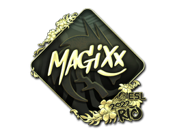 Item Sticker | magixx (Gold) | Rio 2022