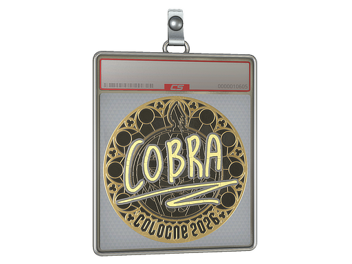 Item Sticker Slab | cobra (Gold) | Cologne 2026