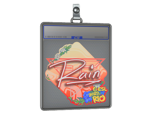 Item Sticker Slab | rain | Rio 2022