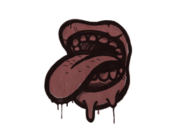 Item Sealed Graffiti | Eat It (Brick Red)