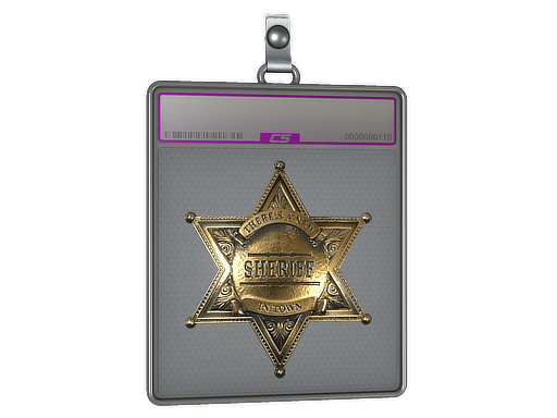 Item Sticker Slab | New Sheriff (Foil)