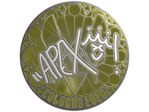 Item Sticker | apEX (Foil) | Cologne 2026
