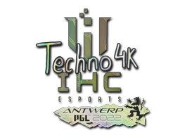 Item Sticker | Techno4K (Holo) | Antwerp 2022