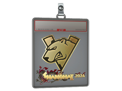 Item Sticker Slab | Virtus.pro (Gold) | Shanghai 2024