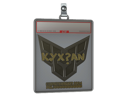Item Sticker Slab | kyxsan (Gold) | Copenhagen 2024