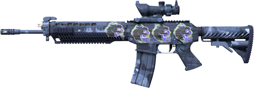 Item SG 553 | Night Camo