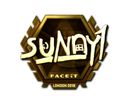 Item Sticker | suNny (Gold) | London 2018