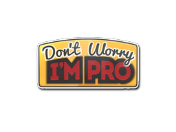 Item Sticker | Don't Worry, I'm Pro