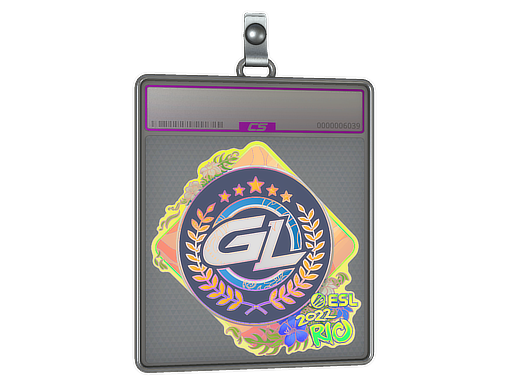 Item Sticker Slab | GamerLegion (Holo) | Rio 2022
