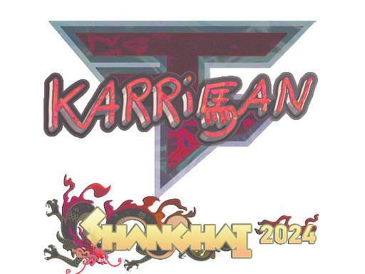 Item Sticker | karrigan (Holo) | Shanghai 2024