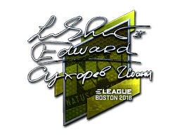 Item Sticker | Edward (Foil) | Boston 2018