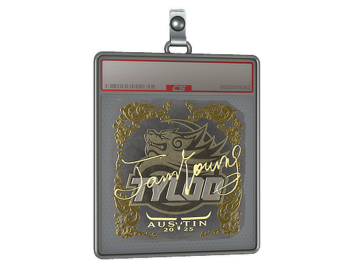 Item Sticker Slab | JamYoung (Gold) | Austin 2025