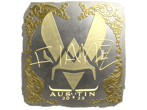 Item Sticker | FlameZ (Gold) | Austin 2025