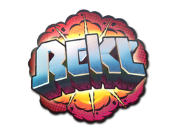 Item Sticker | Rekt (Holo)