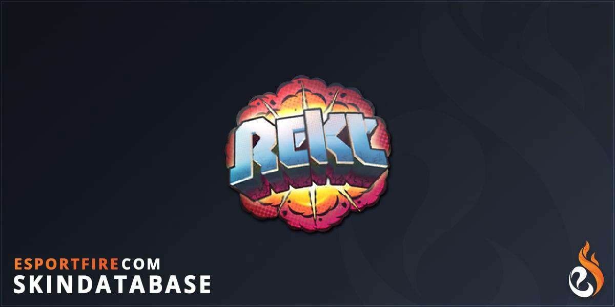Sticker | Rekt (Holo) - EsportFire.com