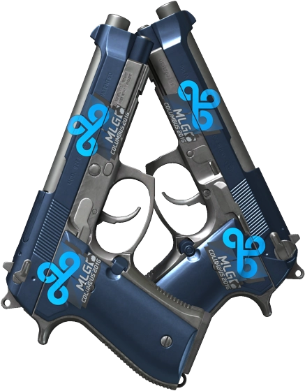 Item Dual Berettas | Anodized Navy