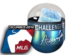 Item Autograph Capsule | Challengers (Foil) | MLG Columbus 2016